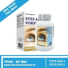 Eyes Aid Formula (60 Viên) - Viên Uống Bổ Mắt