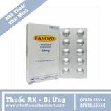 Thuốc Fanozo 60mg - Điều trị sổ mũi dị ứng, viêm mũi (2 vỉ x 10 viên)