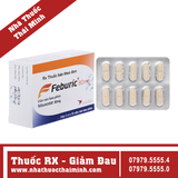 Thuốc Feburic 80mg - điều trị tăng acid uric huyết mạn tính (3 vỉ x 10 viên)