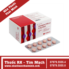 Thuốc Felodipine 5mg - điều trị tăng huyết áp (10 vỉ x 10 viên)