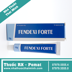 Kem bôi Fendexi Forte trị bệnh viêm da do nhiễm khuẩn tuýp 10g