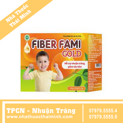 Viên uống Fiber Fami Gold - Bổ sung chất xơ (20 gói)