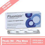 Viên đặt âm đạo Fluomizin - điều trị nhiễm nấm âm đạo (1 vỉ x 6 viên)