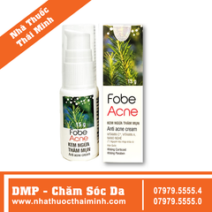 Kem mụn Fobe Acne, làm mờ các vết thâm, nám da do mụn