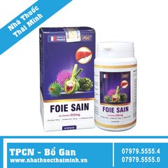 Foie Sain (60 Viên) – Viên uống bổ gan