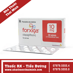 Thuốc Forxiga 10mg - Điều trị đái tháo đường type 2 (2 vỉ x 14 viên)