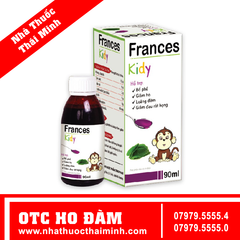 SIRO HỖ TRỢ GIẢM HO, BỔ PHẾ FRANCES KIDY