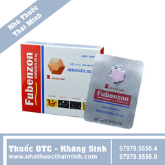 Thuốc Fubenzon 500mg - điều trị nhiễm giun sán các loại (1 viên)