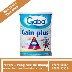 Sữa hỗ trợ tăng cân GaBa Gain Plus 900g, bổ sung dinh dưỡng dùng cho người gầy