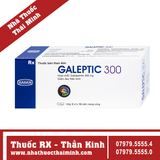 Thuốc Galeptic 300mg - Điều trị các cơn động kinh (3 vỉ x 10 viên)