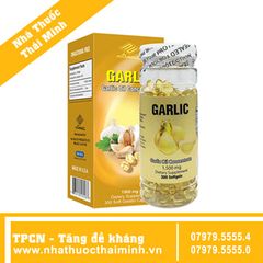 Garlic Oil Concentrate (300 Viên) - Viên Uống Tinh Dầu Tỏi, Tăng cường sức đề kháng