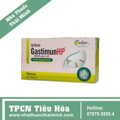 GASTIMUNHP- HỖ TRỢ TIÊU HÓA, ĐIỀU TRỊ VIÊM LOÉT DẠ DÀY