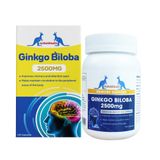 GINKGO BILOBA 2500MG (Hộp 100 viên) - Viên Uống Bổ Não, Tăng Cường Trí Nhớ