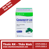 Thuốc Ginkokup 120mg - hỗ trợ điều trị bệnh sa sút trí tuệ (6 vỉ x 10 viên)