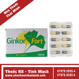 Thuốc Ginkor Fort - Trị trĩ, suy giãn tĩnh mạch (3 vỉ x 10 viên)