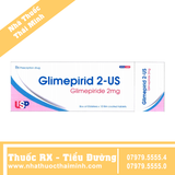 Thuốc Glimepirid 2-Us