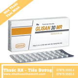 Thuốc Glisan 30 MR - điều trị tiểu đường type 2 (3 vỉ x 10 viên)