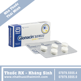 Thuốc Glonacin Spiramycin 3 M.I.U (2 Vỉ x 8 Viên)