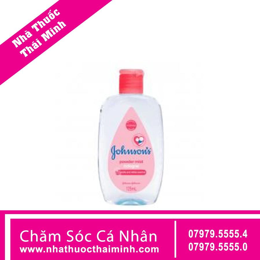 Nước Hoa Johnson's® Powder Mist Baby Cologne Nhà thuốc Thái Minh