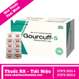 Thuốc Gourcuff-5mg - Điều trị phì đại u tuyến tiền liệt lành tính (100 viên)