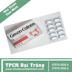 Green Colons - Trị rối loạn tiêu hoá - Đại tràng