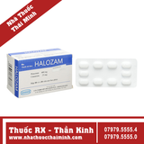 Thuốc Halozam - điều trị suy giảm thần kinh, đau nửa đầu (10 vỉ x 10 viên)