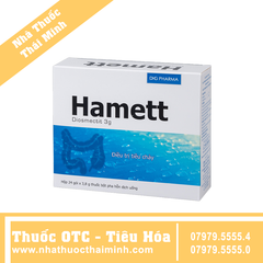 Thuốc Hamett DHG điều trị tiêu chảy cấp và mạn tính (24 gói x 3g)