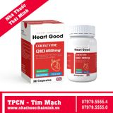 HEART GOOD COENZYME Q10 (Hộp 30 viên) - Hỗ Trợ Tăng Cường Sức Khỏe Tim Mạch