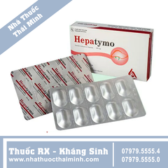 Thuốc Hepatymo 300mg - điều trị viêm gan siêu vi B ở người lớn (3 vỉ x 10 viên)