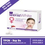 Viên Uống HERAZ WHITE (Hộp 30 viên) - Hỗ Trợ Sáng Da, Chống Lão Hóa