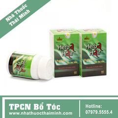 Herba Hair Kingphar - Viên uống giảm rụng tóc, phục hồi tóc hư tổn