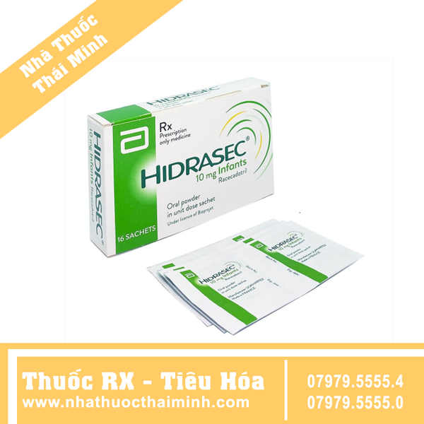 Thuốc Hidrasec 10mg Abbott điều trị tiêu chảy cấp ở trẻ (16 gói) – Nhà ...