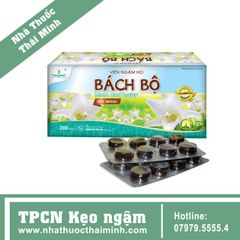 Ho bách bộ - Tâm Dược