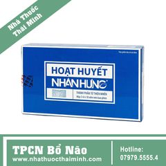 Hoạt Huyết Nhân Hưng Viên Uống Tăng Cường Tuần Hoàn Não