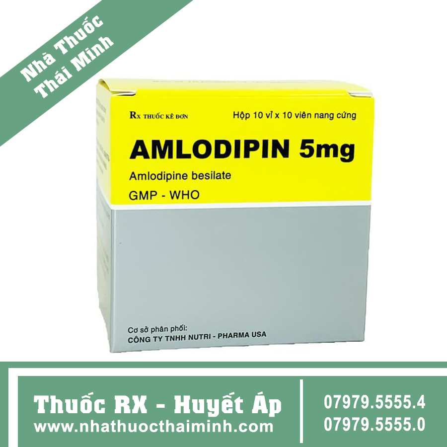 Thông tin, hướng dẫn cách dùng Thuốc Amlodipin Domesco 5mg hộp 30 viên ...