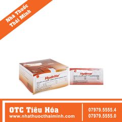 [HỘP 30 GÓI] BỘT PHA DUNG DỊCH UỐNG HYDRITE - BÙ NƯỚC VÀ ĐIỆN GIẢI