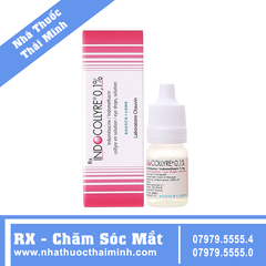 Thuốc nhỏ mắt Indocollyre 0.1% Laboratoires Chauvin điều trị các tật về khúc xạ (5ml)