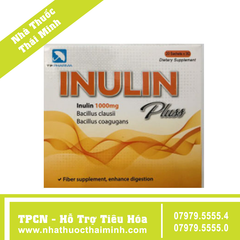 [ HỘP 20 GÓI ] INULIN PLUS - BỔ SUNG CHẤT XƠ, TĂNG CƯỜNG TIÊU HÓA