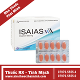 Thuốc Isaias Diomin 600mg (6 vỉ x 10 viên)