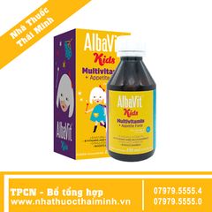 Albavit Kids Multivitamin + Appetite Forte (150 ml) - Siro Ăn Ngon Cho Bé