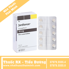 Thuốc Jardiance 10mg - điều trị đái tháo đường type 2 (3 vỉ x 10 viên)