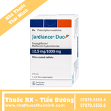 Thuốc Jardiance Duo 12.5mg/1000mg điều trị tiểu đường type 2 (3 vỉ x 10 viên)