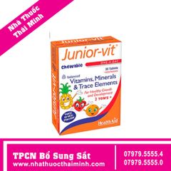 VIÊN BỔ SUNG VITAMIN VÀ KHOÁNG CHẤT, GIÚP BÉ LỚN NHANH HEALTHAID JUNIOR-VIT®