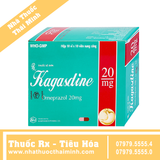 Thuốc Kagasdine 20mg - điều trị loét dạ dày, tá tràng (10 vỉ x 10 viên)