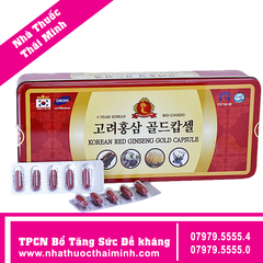 VIÊN HỒNG SÂM NHUNG HƯƠU LINH CHI ĐÔNG TRÙNG HẠ THẢO INSAM KOREAN RED GINSENG GOLD CAPSULE