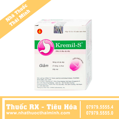 Thuốc Kremil-S United điều trị viêm dạ dày, viêm thực quản (100 viên)