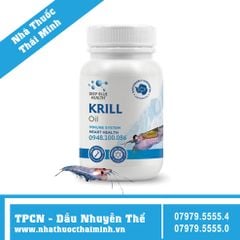DEEP BLUE HEALTH KRILL OIL (Hộp 60 viên) - Viên Uống Dầu Nhuyễn Thể