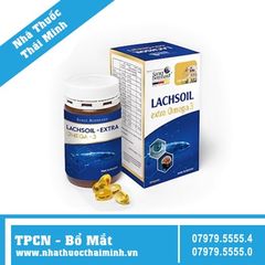 Lachsoil extra Omega 3 (60 VIÊN) - Viên uống sáng mắt và bảo vệ tim