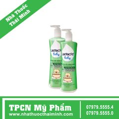 SỮA TẮM GỘI HÀNG NGÀY BODY & HAIR WASH EXTRA MILKY LACTACYD BABY NGỪA RÔM SẨY, CÁC BỆNH VỀ DA CHO TRẺ EM [500ML]