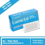 LAMICTAL 25MG (3 vỉ x 10 viên) - Thuốc Điều Trị Động Kinh, Rối Loạn Lưỡng Cực